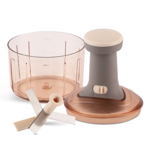 Jaypee Chip-Chop Manual Push Vegetable Chopper | Lock-Unlock System | Stainless Steel Blades