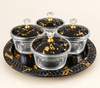 Jaypee Glassical Deco 4Pcs Candy Set