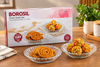 Borosil Fiesta Snack Set of 2 – 15 cm Borosilicate Glass Serving Plates, Oven & Microwave Safe Snack Plates for Sweets, Snacks & Desserts