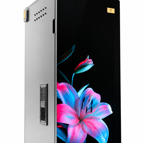 HOMA Elite Smart Atta Chakki with IoT Wi-Fi Connectivity, Toughened Glass Front, Talky Voice Feature & Auto-Clean Technology-Flora