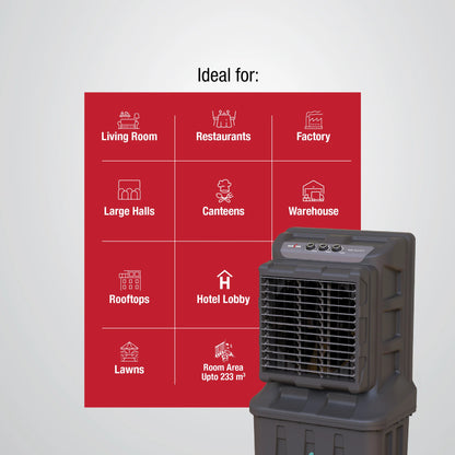 MAHA KOOL Honey Comb 110 T Litres Desert Cooler