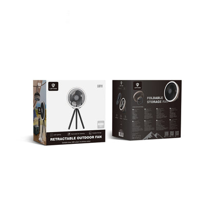 Lenyes LHF11 LED Illuminated 4-Stage Multifunctional Cooling Fan