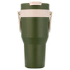Oliveware Titan 750 ml Traveller Mug | Stainless Steel Inner | Insulated Plastic Body | Hot & Cold Beverage Travel Cup- Green