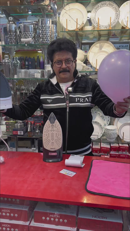 Havells ATHENA SMART IRON 3000 W Steam Iron (Black, Blue)