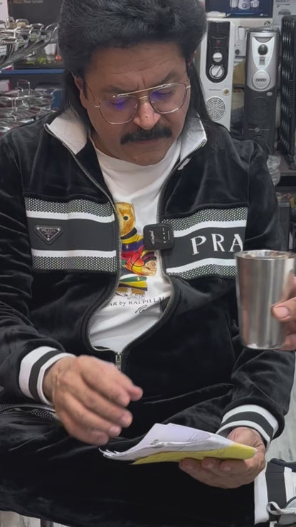 Devidayal Premium Brass Kadhai with Lid 26cm (3.9Ltrs)- Traditional Hammered Design, Durable & Elegant Cookware