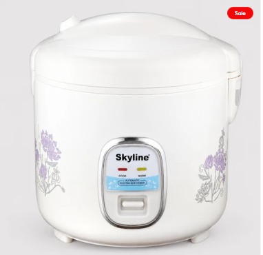 Skyline 1.2L Rice Cooker – Compact 400W Cooker for Effortless Meals