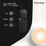 Atomberg Aris Starlight 1200mm BLDC Ceiling Fan with Underlight, IoT &amp; Remote Control | Smart Fan with Noiseless Operation (Marble White)