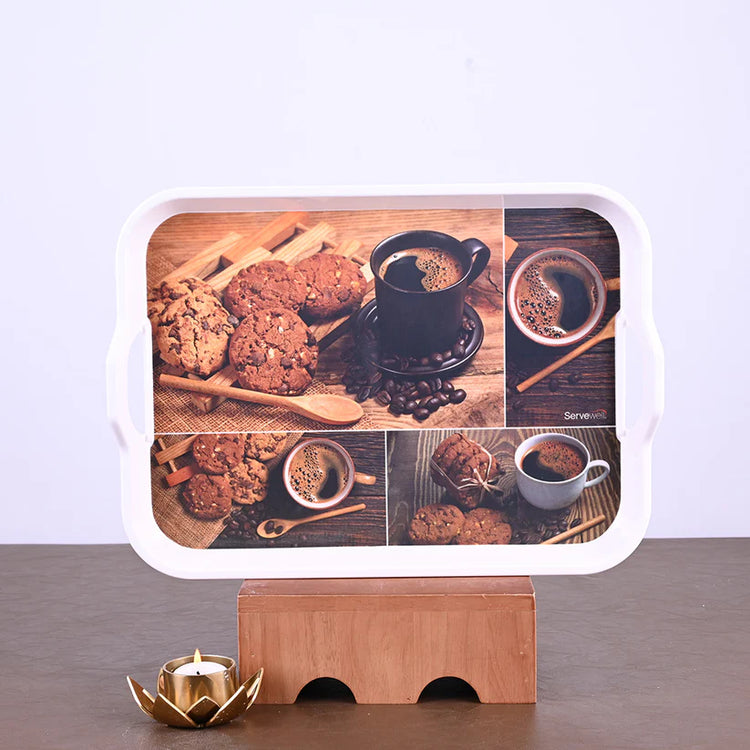 Servewell : 3pc Trays Set, Coffee Crunch