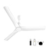Atomberg Aris Contour Smart 1200mm BLDC Ceiling Fan with IoT & Remote,5 star,Best-in-class Air Delivery,Silent Operation,Free Installation, Award Winning Sleek Design, 3 Year Warranty (Marble White)